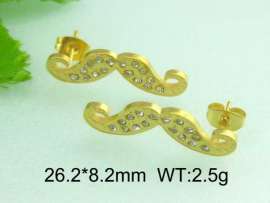 SS Gold-Plating Earring