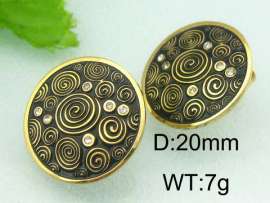 SS Gold-Plating Earring