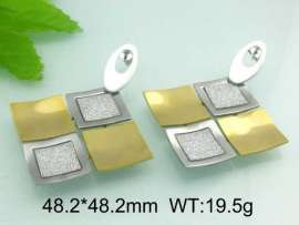 SS Gold-Plating Earring