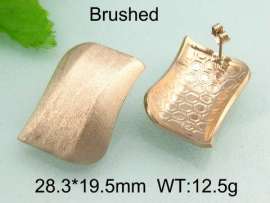 SS Gold-Plating Earring