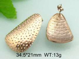 SS Gold-Plating Earring