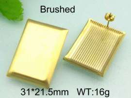 SS Gold-Plating Earring