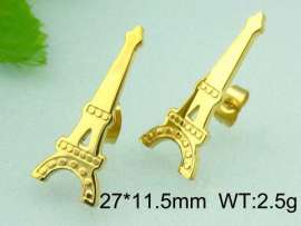 SS Gold-Plating Earring