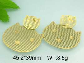 SS Gold-Plating Earring