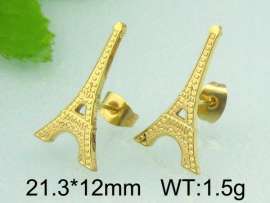 SS Gold-Plating Earring