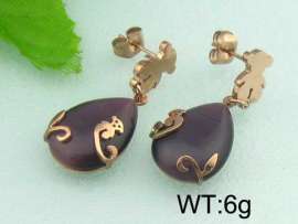 SS Gold-Plating Earring