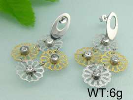 SS Gold-Plating Earring