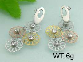 SS Gold-Plating Earring