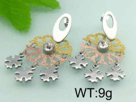 SS Gold-Plating Earring