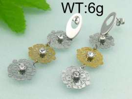 SS Gold-Plating Earring
