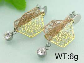SS Gold-Plating Earring