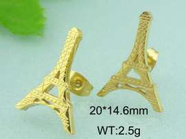 SS Gold-Plating Earring