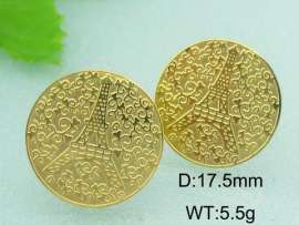 SS Gold-Plating Earring