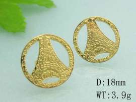 SS Gold-Plating Earring