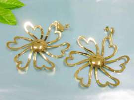 SS Gold-Plating Earring