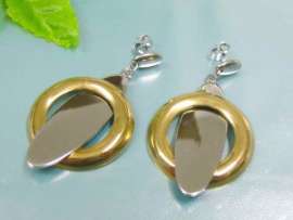 SS Gold-Plating Earring
