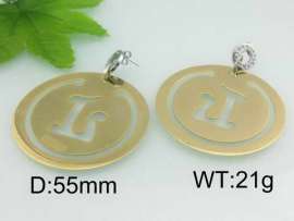 SS Gold-Plating Earring
