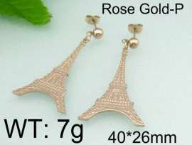 SS Gold-Plating Earring
