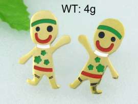 SS Gold-Plating Earring