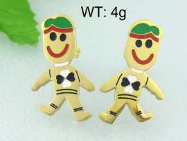 SS Gold-Plating Earring