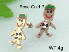 SS Gold-Plating Earring