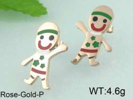 SS Gold-Plating Earring