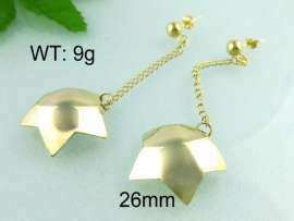 SS Gold-Plating Earring