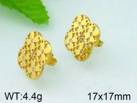 SS Gold-Plating Earring