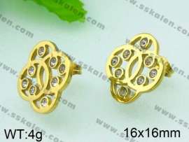 SS Gold-Plating Earring