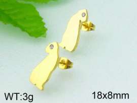 SS Gold-Plating Earring