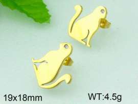 SS Gold-Plating Earring