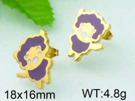 SS Gold-Plating Earring