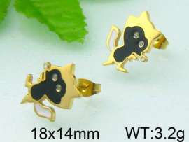 SS Gold-Plating Earring