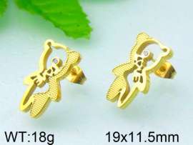 SS Gold-Plating Earring