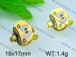 SS Gold-Plating Earring