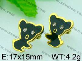 SS Gold-Plating Earring