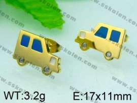 SS Gold-Plating Earring