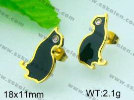 SS Gold-Plating Earring