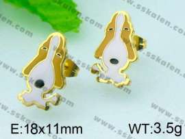 SS Gold-Plating Earring