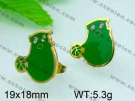 SS Gold-Plating Earring