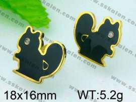 SS Gold-Plating Earring
