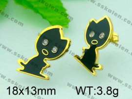 SS Gold-Plating Earring