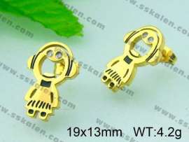 SS Gold-Plating Earring