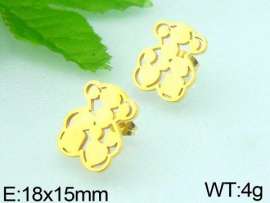 SS Gold-Plating Earring