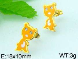 SS Gold-Plating Earring