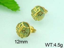 Stainless Steel Stone&Crystal Earring
