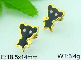 SS Gold-Plating Earring