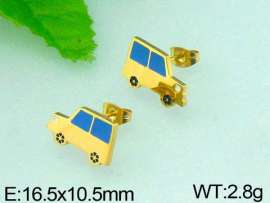 SS Gold-Plating Earring