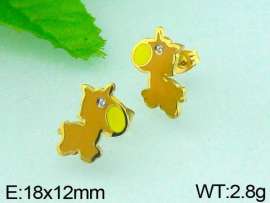SS Gold-Plating Earring