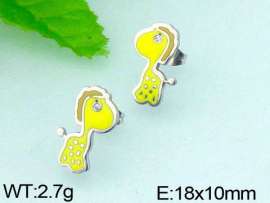 SS Gold-Plating Earring